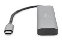 Digitus DA-70246 DA-70246 USB-hub 4 poorten USB-A USB 3.1 Gen1 5 GBit/s Met aluminium behuizing Donkergrijs - thumbnail