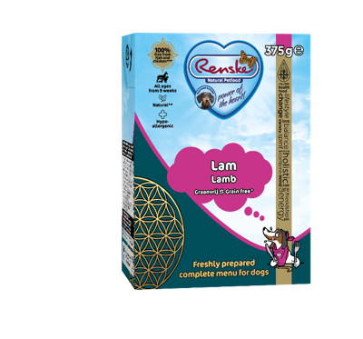 Renske Graanvrij vers bereid lam natvoer hond (tetra) 24 x 375 g