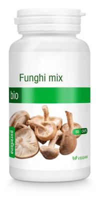 Purasana Funghi Mix Biologisch Capsules Purasana Funghi Mix Biologisch Capsules