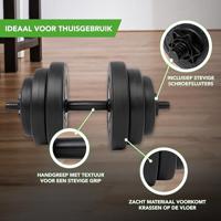 Tunturi Vinyl Dumbbellset l 28kg - thumbnail