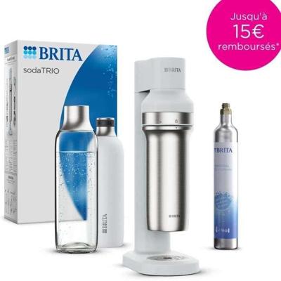 Brita sodaTRIO verzadiger (wit)