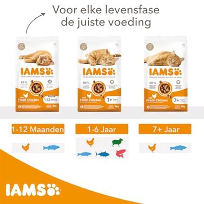 Iams Kitten kattenvoer met zeevis 2 x 10 kg - thumbnail