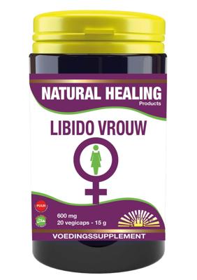 NHP Libido vrouw 600mg puur 20 Vegetarische capsules NHP Libido vrouw 600mg puur 20 Vegetarische capsules