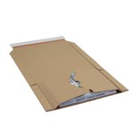 Boekverpakking 325 x 250 x 0-80 mm (a4+) bruin | 25 stuks - thumbnail