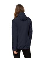 Jack wolfskin Moonrise 3 In 1 Jas Dames Night Blue M - thumbnail