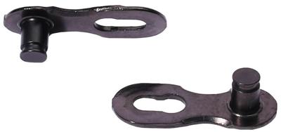 KMC missinglink 11 dlc - 5.65mm - zwart - fietskettingverbinder