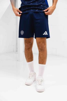 Manchester United Broekje Uit Senior 2024/2025 - Maat S - Kleur: Donkerblauw | Soccerfanshop