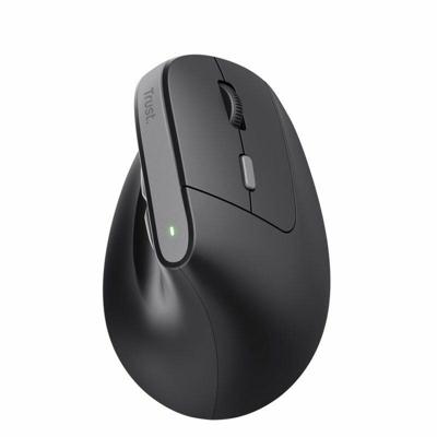 Muis Trust Zwart Grijs 2400 dpi