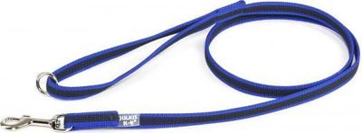 Antislip Hondenriem - 14mm x 1,2m - Met Handvat & O-ring - Blauw