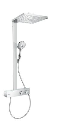 Hansgrohe Raindance E Showerpipe 300 1jet met ShowerTablet 350, chroom