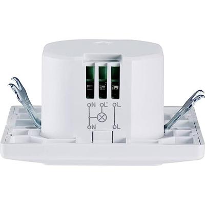 Renkforce RF-4216076 HF-bewegingsmelder Inbouw (in muur) 180 ° Relais Wit IP20