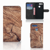 Honor View 20 Book Style Case Tree Trunk - thumbnail