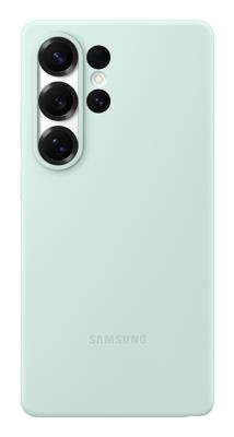 Samsung Silicone Silicon Case Samsung Galaxy S25 Ultra Mint Stootbestendig