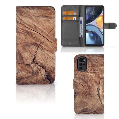 Motorola Moto G22 | Book Style Case | Tree Trunk