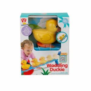 Playgo waggelende eend van de helling speelset