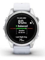 Garmin epix Pro (Gen 2), 42 mm, hoogwaardige smartwatch, geavanceerde trainingstechnologie, ingebouwde zaklamp, witsteen - thumbnail