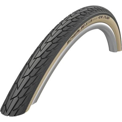 Schwalbe buitenband road cruiser 28x1.75 47-622 draad zwart/bruin Schwalbe buitenband road cruiser 28x1.75 47-622 draad zwart/bruin