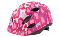 Polisport Kinder helm 52-56cm hearts hartjes roze - thumbnail