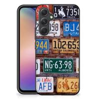 Samsung Galaxy A54 Silicone Back Case Kentekenplaten - thumbnail