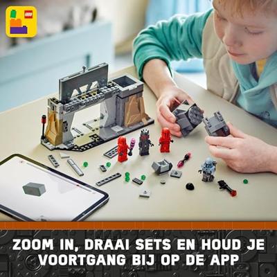 LEGO Star Wars Paz Vizsla en Moff Gideon duel 75386