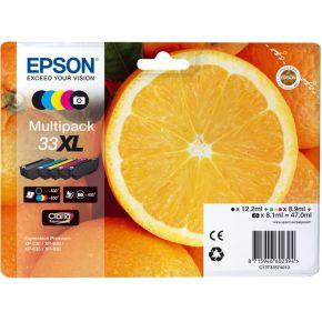 Epson C13T33574021 26.7ml 12.2ml Zwart, Cyaan, Magenta, Geel inktcartridge