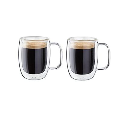 ZWILLING - Sorrento - Dubbele espressoglas met oor 0,13l dubbelwanding set/2