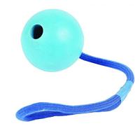 Happy Pet tough toys bal aan touw rubber - thumbnail