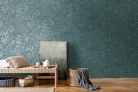 Livingwalls Smart Surfaces - Blauw - Floraal - 395603 - thumbnail
