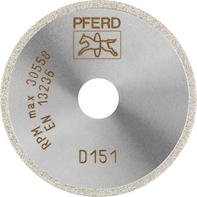 PFERD TOOLS 68405025 D1A1R 50-1,4-10 D 151 GAD Diamanten doorslijpschijf Diameter 50 mm Boordiameter 10 mm Duroplast, Glas, Hardmetaal, Schurende materialen,