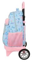 Schoolrugzak met Wielen Frozen Ice magic Blauw 33 x 45 x 22 cm - thumbnail