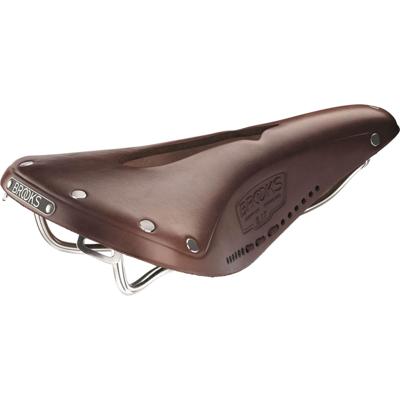 BROOKS B17 carved - antic brown