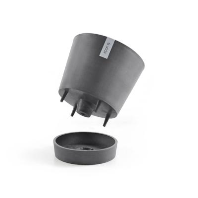 Ecopots Venice kunststof bloempot Taupe - Ø 37,7 cm Ecopots Venice kunststof bloempot Taupe - Ø 37,7 cm