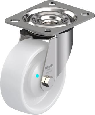 Blickle LEX-PO 100KAD Zwenkwiel Wieldiameter: 100 mm Draagvermogen (max.): 150 kg 1 stuk(s) Blickle LEX-PO 100KAD Zwenkwiel Wieldiameter: 100 mm Draagvermogen (max.): 150 kg 1 stuk(s)