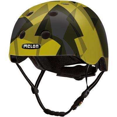 Melon Fietshelm urban active groen/zwart mt 46 - 52 cm