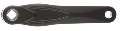Miranda crank links alfa-1 170mm zwart gecoat
