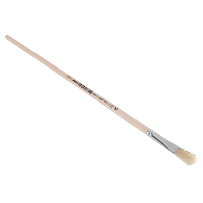 Copenhagen Pro Platte Lyonpenseel | Maat 10 | Wit Chinees varkenshaar | FSC ongelakte houten steel - 23.141.10 Copenhagen Pro Platte Lyonpenseel | Maat 10 | Wit Chinees varkenshaar | FSC ongelakte houten steel - 23.141.10