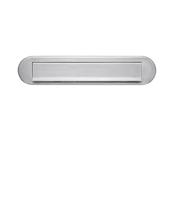 Briefplaat ORION ovaal rvs mat - thumbnail