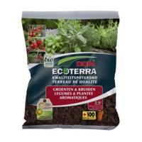 Ecoterra groenten en kruiden potgrond 2.5 liter - thumbnail
