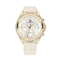 Tommy Hilfiger witte leren band dames 1781982 - thumbnail