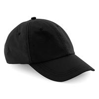 Beechfield CB187 Outdoor 6 Panel Cap - Black - One Size - thumbnail
