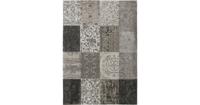 Louis de Poortere - 8101 Vintage Patchwork Black & White - 280x360 cm Vloerkleed - thumbnail