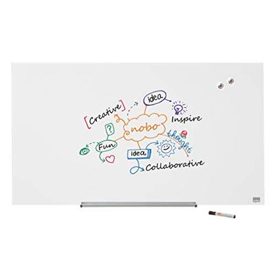 Nobo Diamond Glasbord (993x559) wit, magnetisch Nobo Diamond Glasbord (993x559) wit, magnetisch