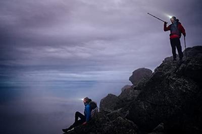 Ledlamp voor op het hoofd Petzl E063AA00 Grijs (1 Stuks)