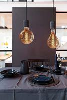 Lichtbron Splash Goud E27 - thumbnail