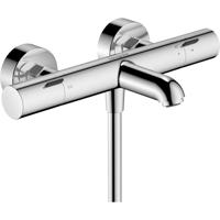 Hansgrohe Ecostat Fine Opbouw badthermostaat, chroom - thumbnail