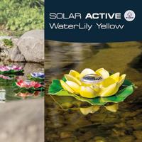 FIAP 3206-3 SOLAR ACTIVE WaterLily Yellow Decoratieve lamp op zonne-energie LED LED vast ingebouwd Geel - thumbnail