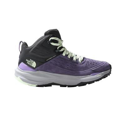 The North Face Vectiv Exploris 2 Mid Futurelight Leather Dames Hoge Wandelschoen Lunar Slate - Asphalt Grey 40,5