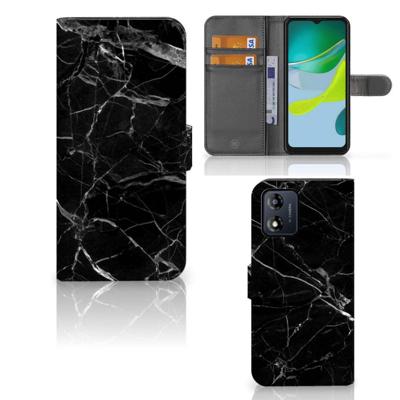 Motorola Moto E13 4G | Bookcase | Marmer Zwart - Origineel Cadeau Vader