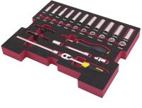 Stanley handgereedschap FMHT0-74295 FatMax Tstak Insert Doppenset 1/4" 48-delig - FMHT0-74295 - thumbnail