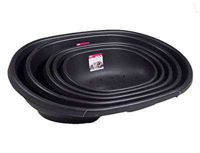 SAVIC SNOOZE HONDENMAND PLASTIC ZWART 117X80X34 CM